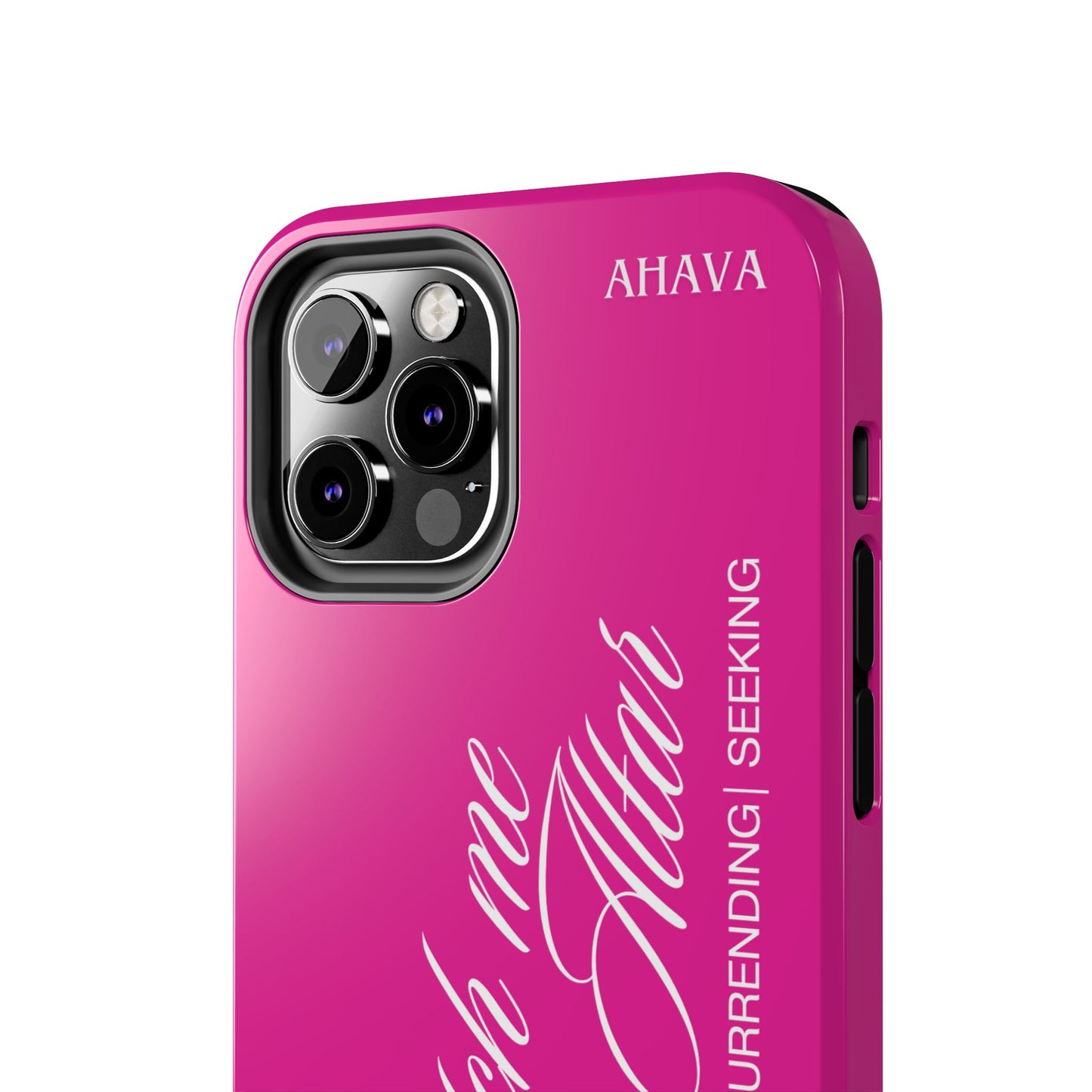 "Catch Me at the Altar" Hot Pink Phone Case