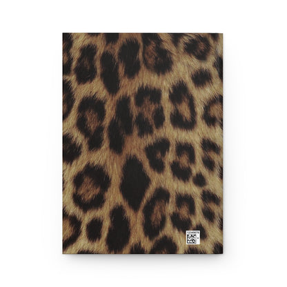 Luxe Leopard AHAVA Hardcover Journal