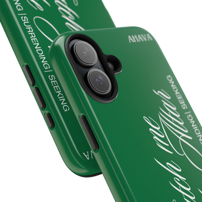 "Catch Me at the Altar" Green Phone Case