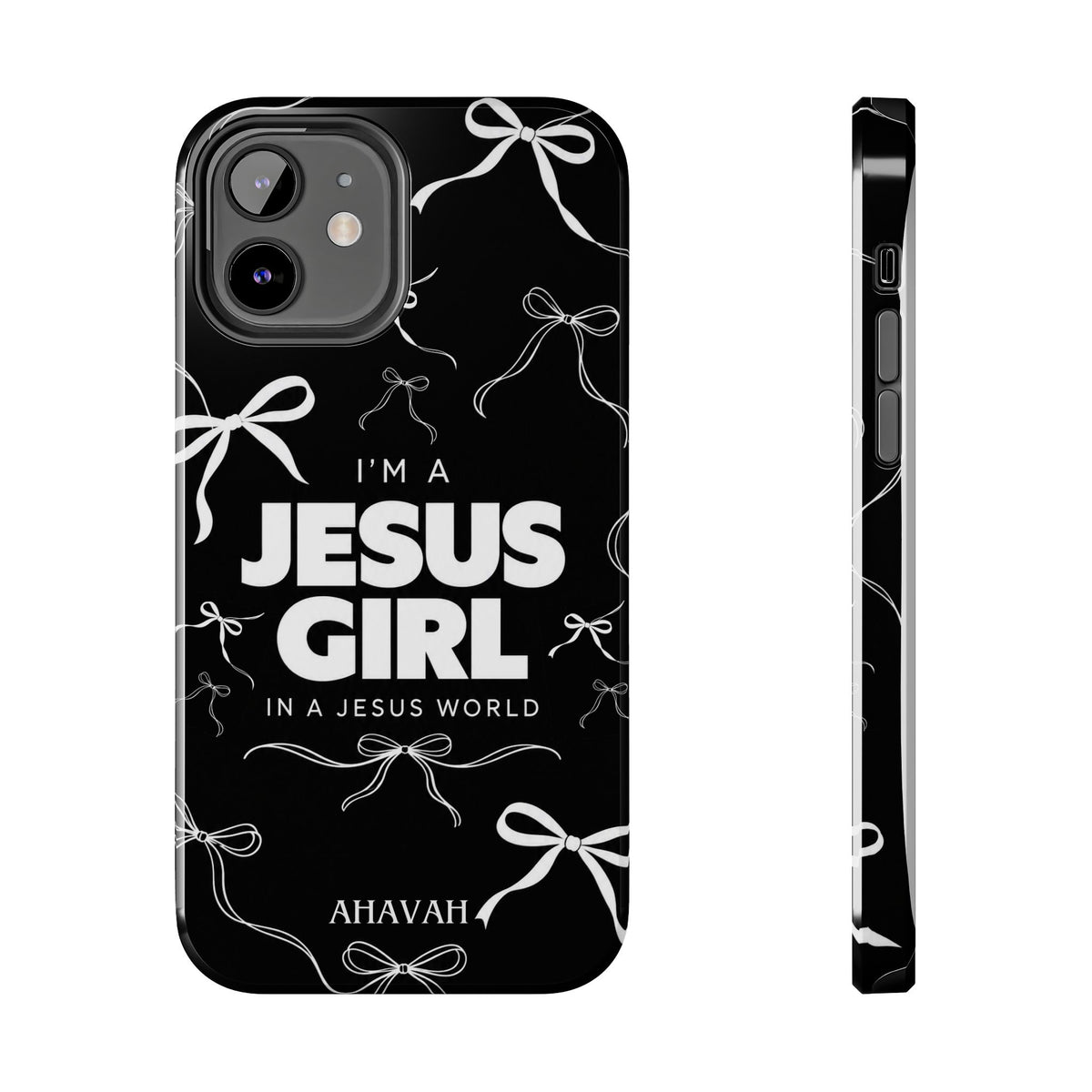 I'm a Jesus Girl Case - Midnight Black