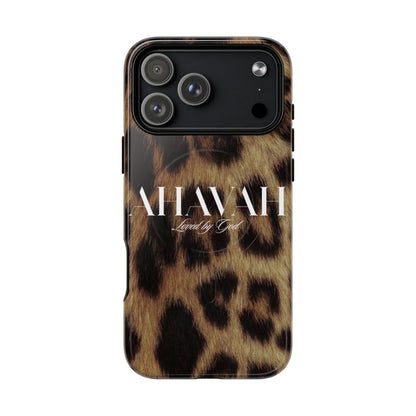 Leopard Ahava Magnetic Phone Case