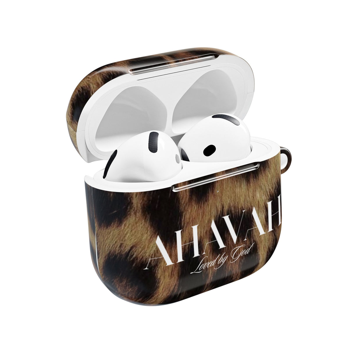 Copy of Personalized : Ahava Leopard Airpod Case