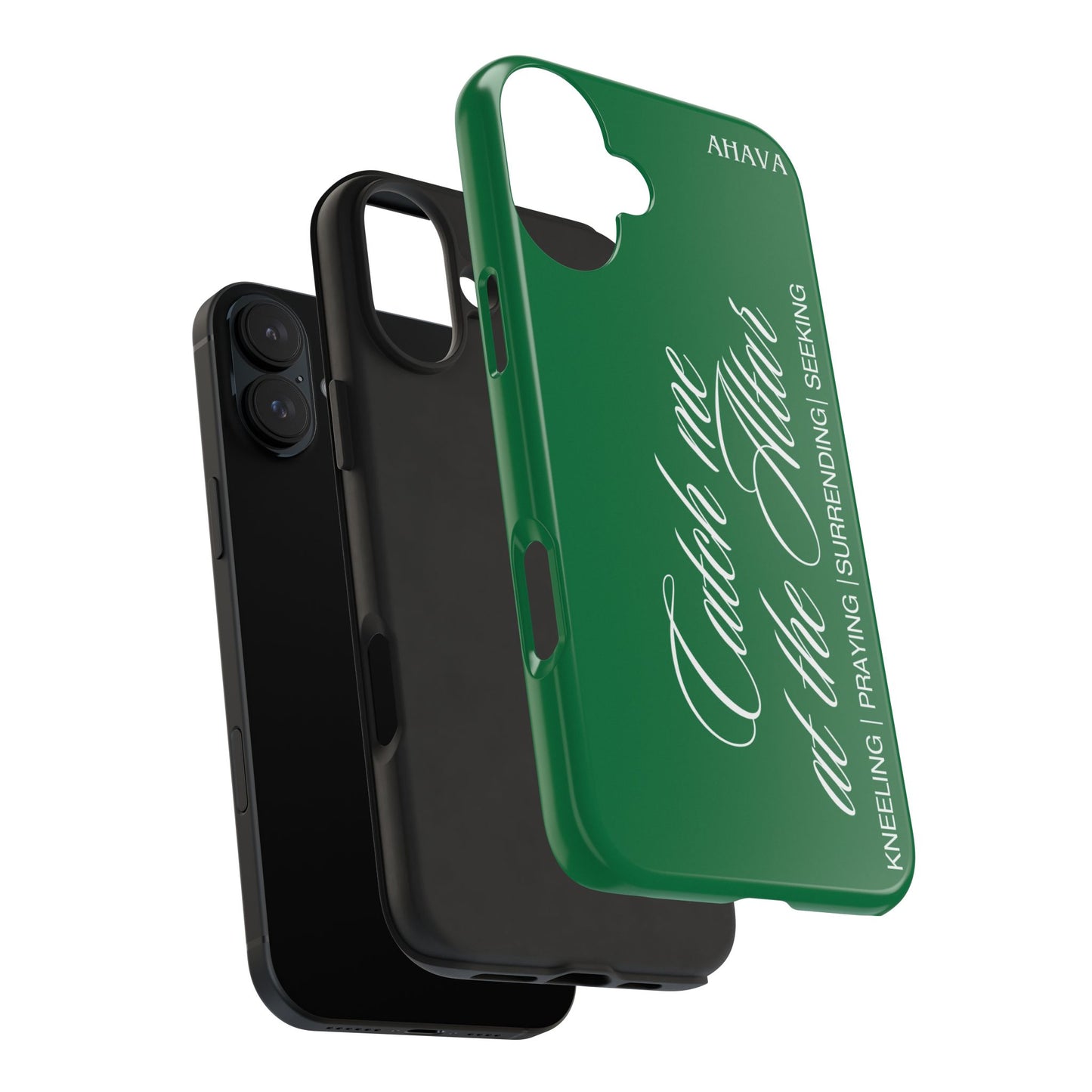 "Catch Me at the Altar" Green Phone Case