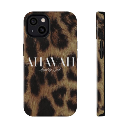 Leopard Print Ahavah Phone Case