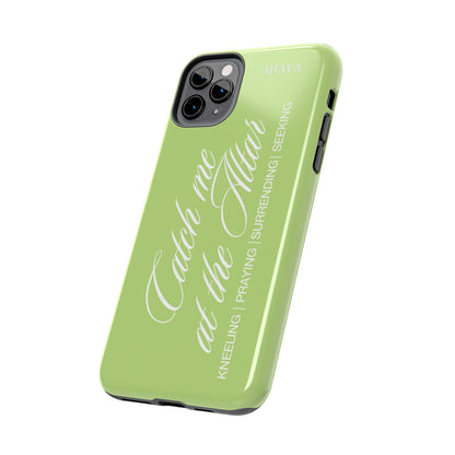 "Catch Me at the Altar" Matcha Tea Phone Case