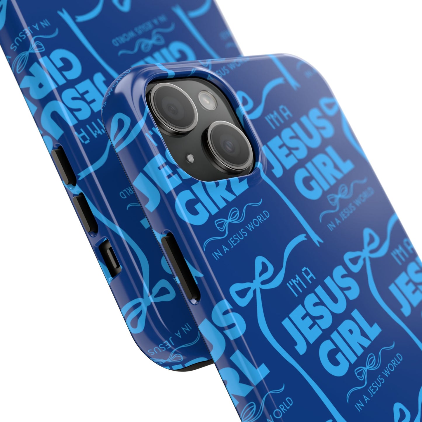 I'm a Jesus Girl Phone Case - Blue