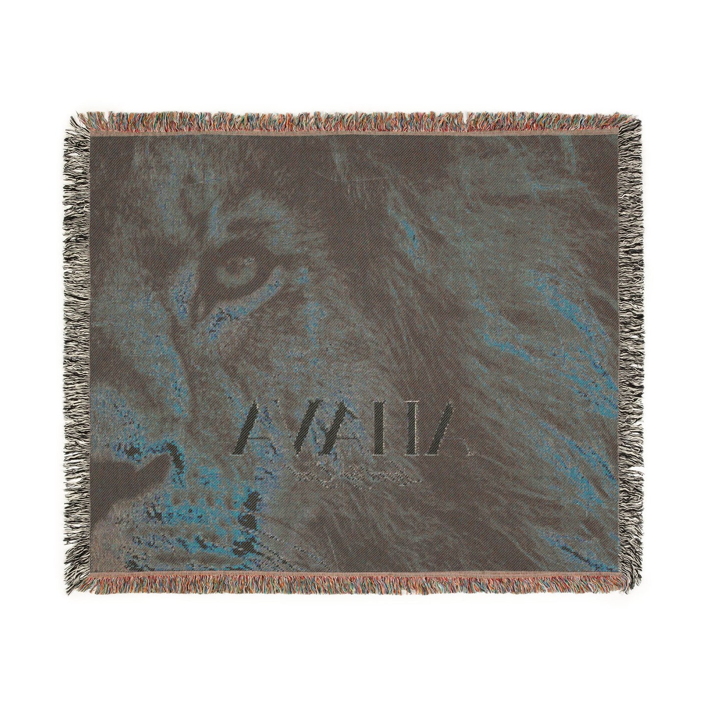 Judah Roars Prayer Blanket | Woven Lion of Judah Worship & Warfare Blanket