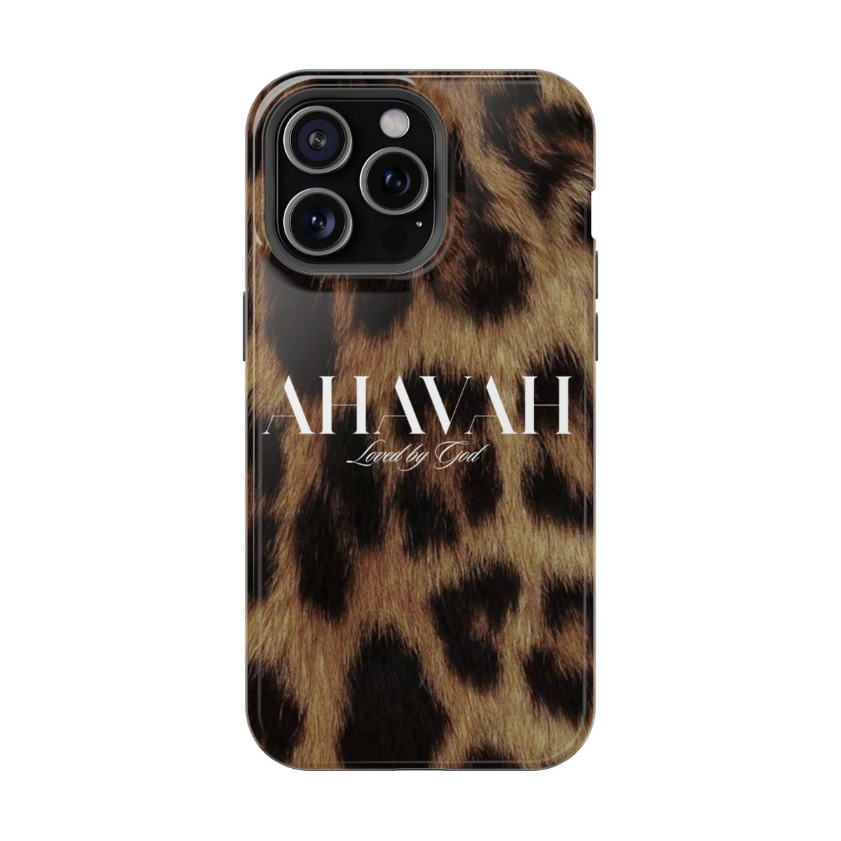 Leopard Print Ahavah Phone Case