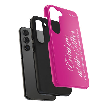 "Catch Me at the Altar" Hot Pink Phone Case