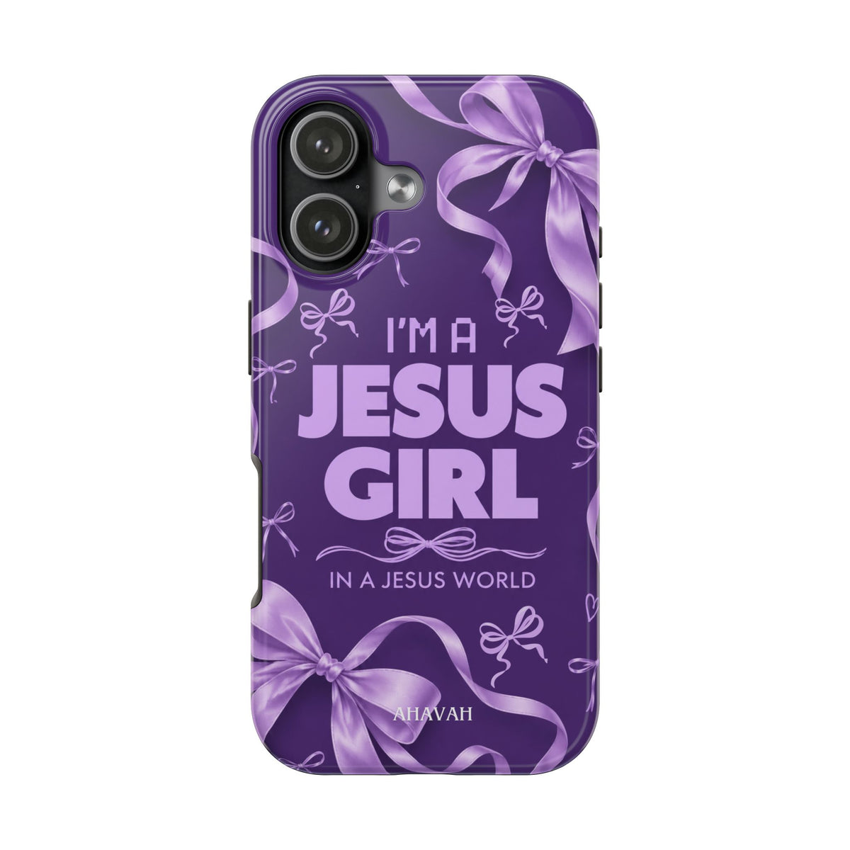 I'm a Jesus Girl Phone Case - Purple