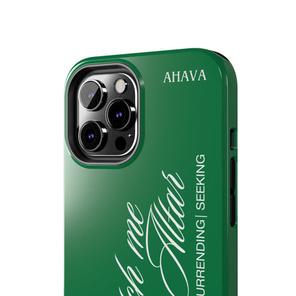 "Catch Me at the Altar" Green Phone Case