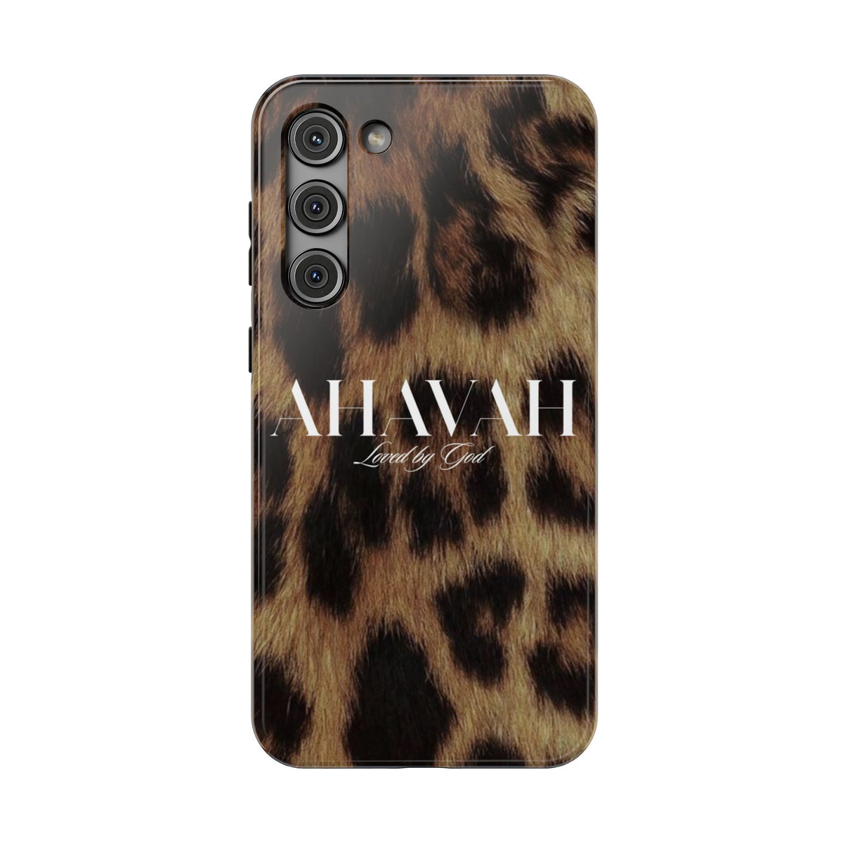 Leopard Print Ahavah Phone Case