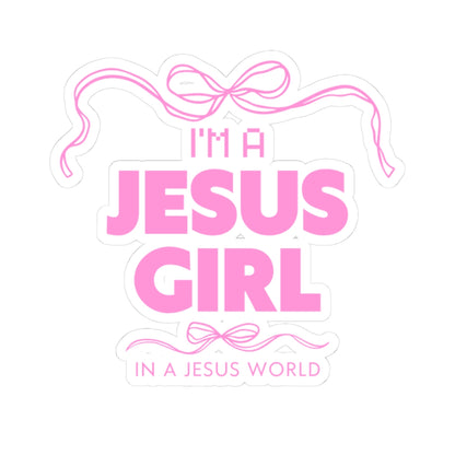 I am a Jesus Girl Stickers