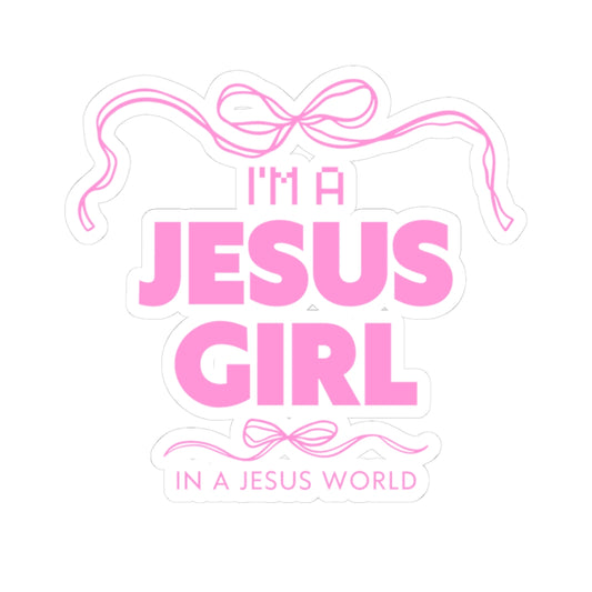 I am a Jesus Girl Stickers