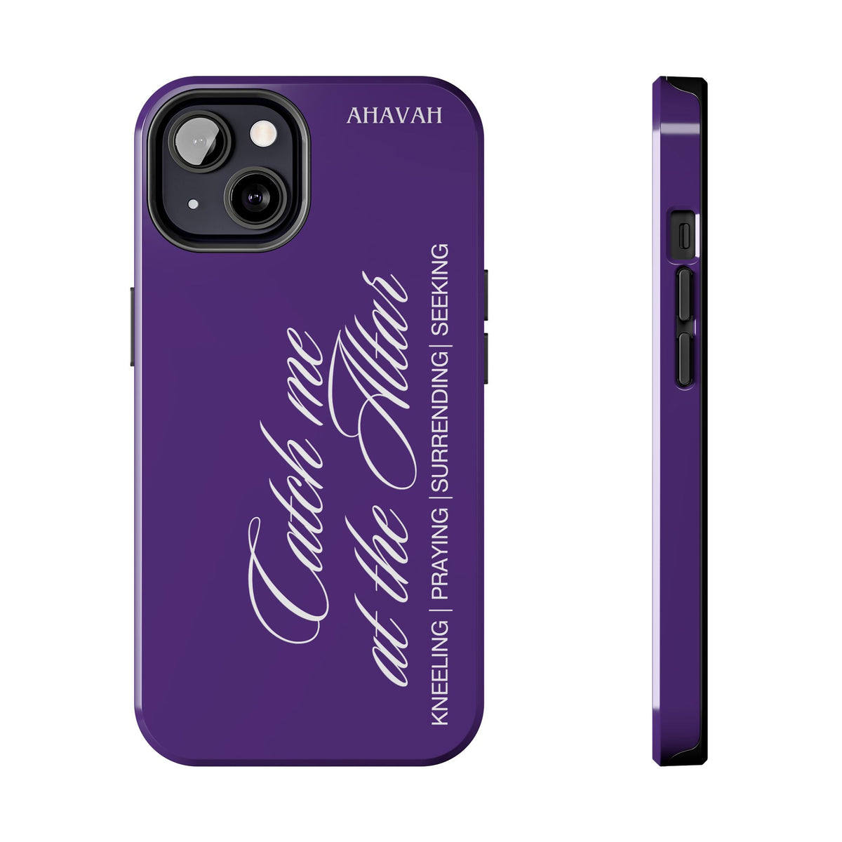 Catch Me at the Altar Phone Case | Royal Violet