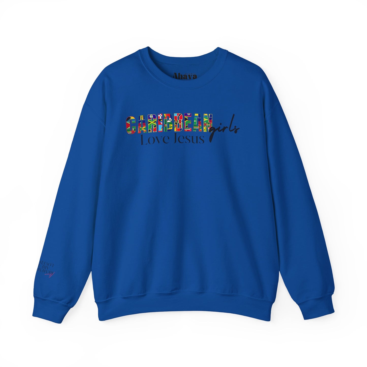 Caribbean Girls Love Jesus Sweatshirt