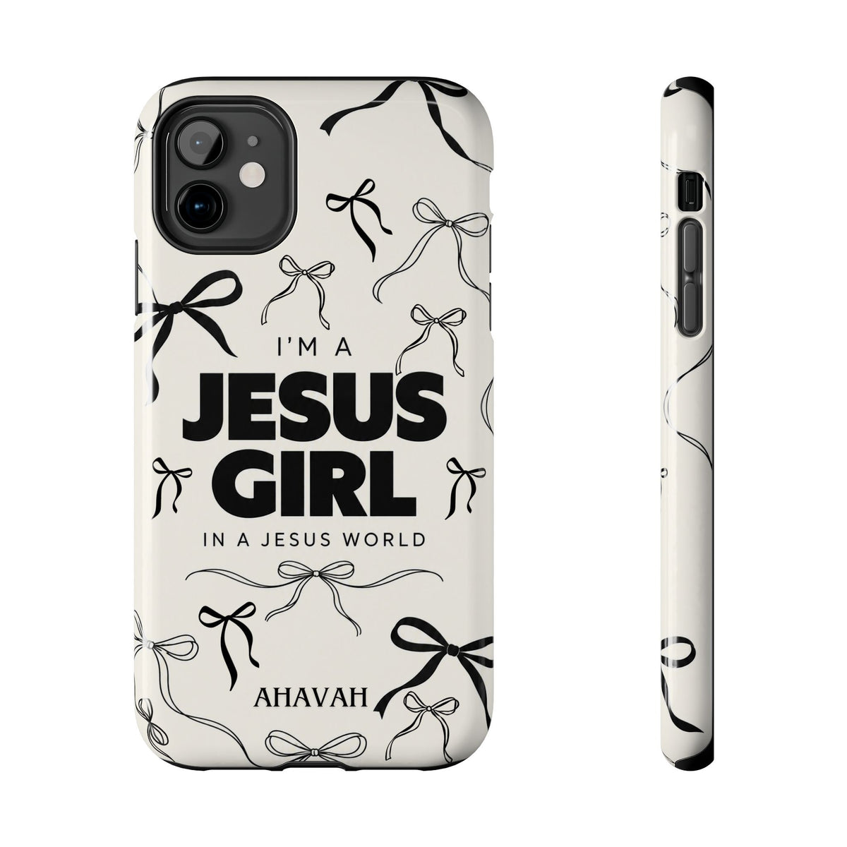I'm a Jesus Girl White Phone Case