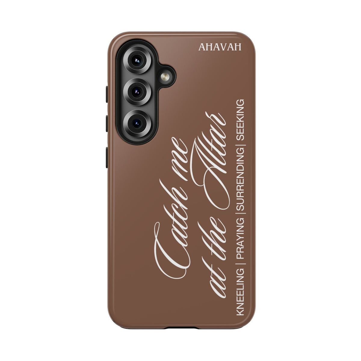 Catch Me at the Altar Phone Case - Cocoa