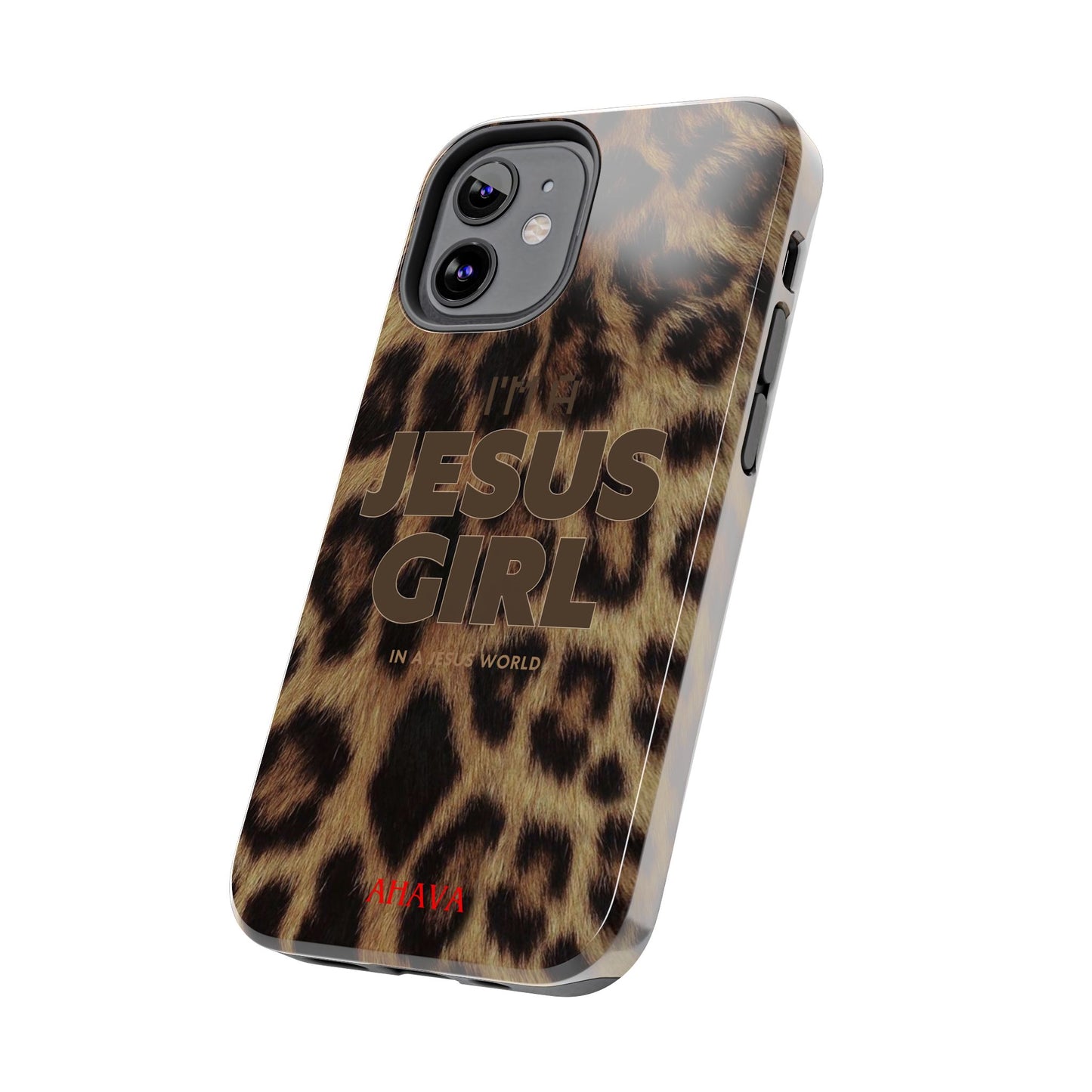 I'm a Jesus Girl Case - Leopard