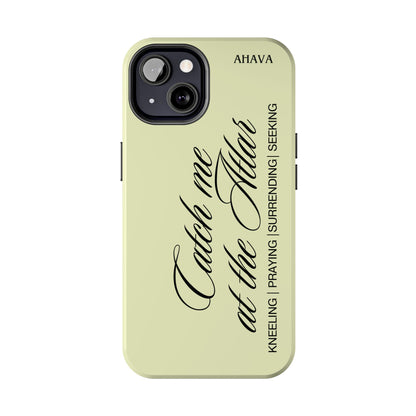 "Catch Me at the Altar" Lemon Phone Case