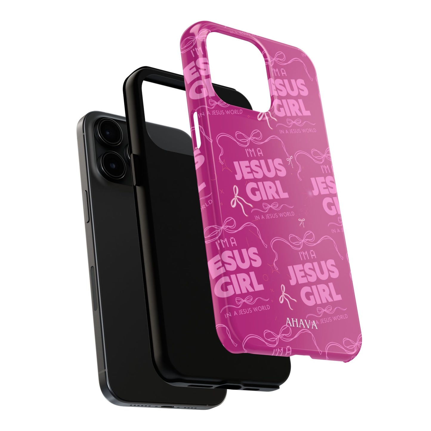 I'm a Jesus Girl Phone Case - Pink