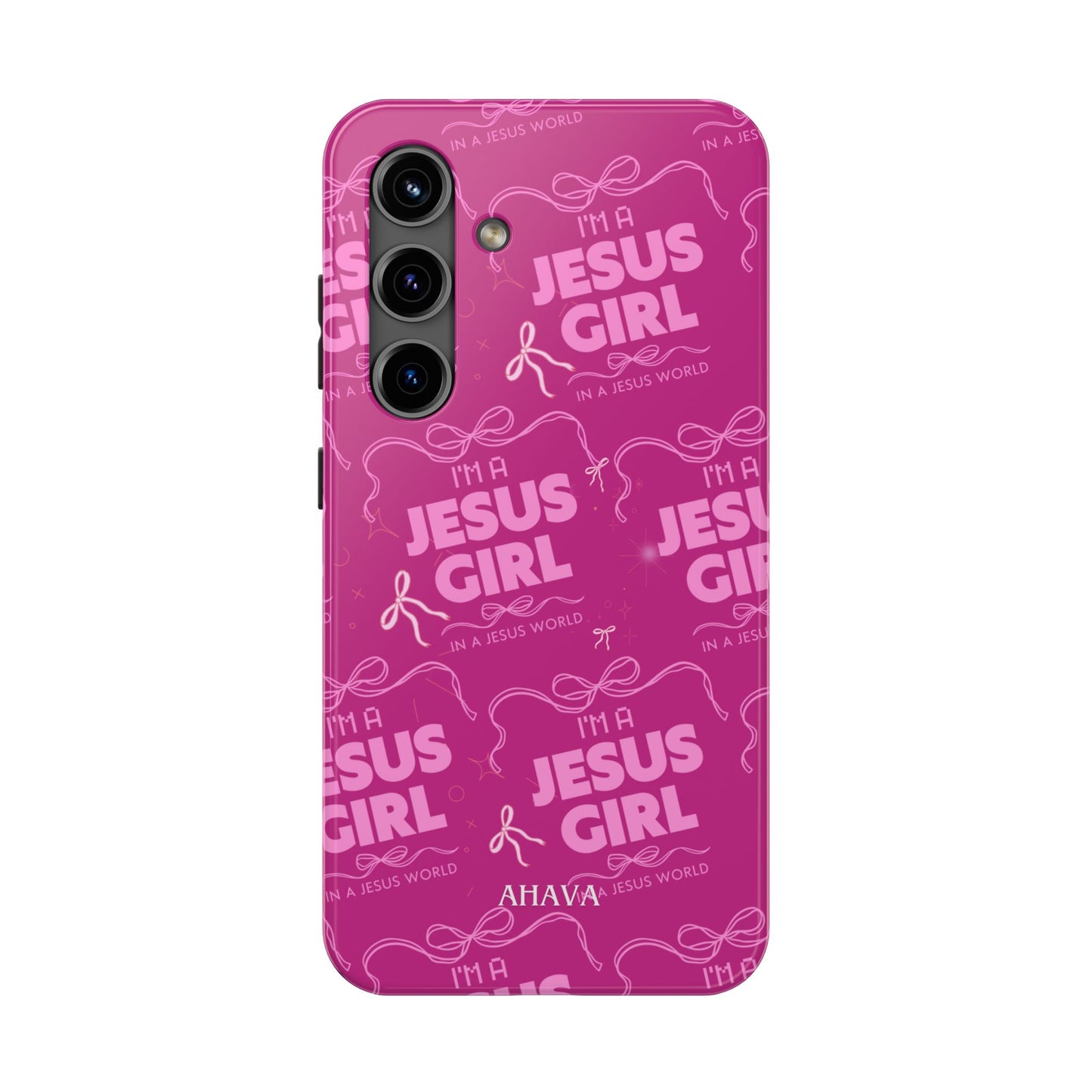 I'm a Jesus Girl Phone Case - Pink