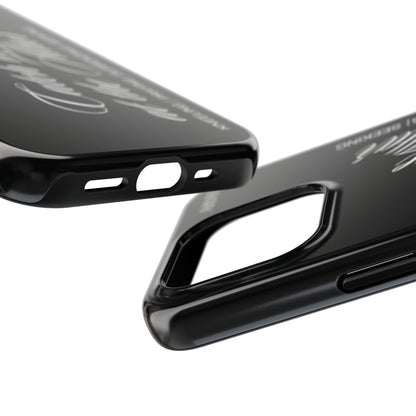 "Catch Me at the Altar" Black Phone Case