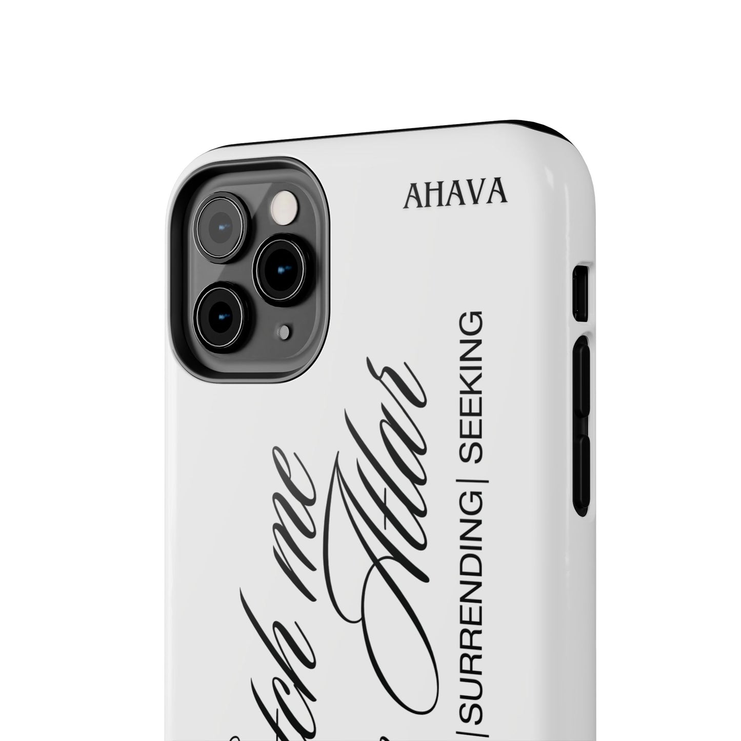 "Catch Me at the Altar" White Phone Case