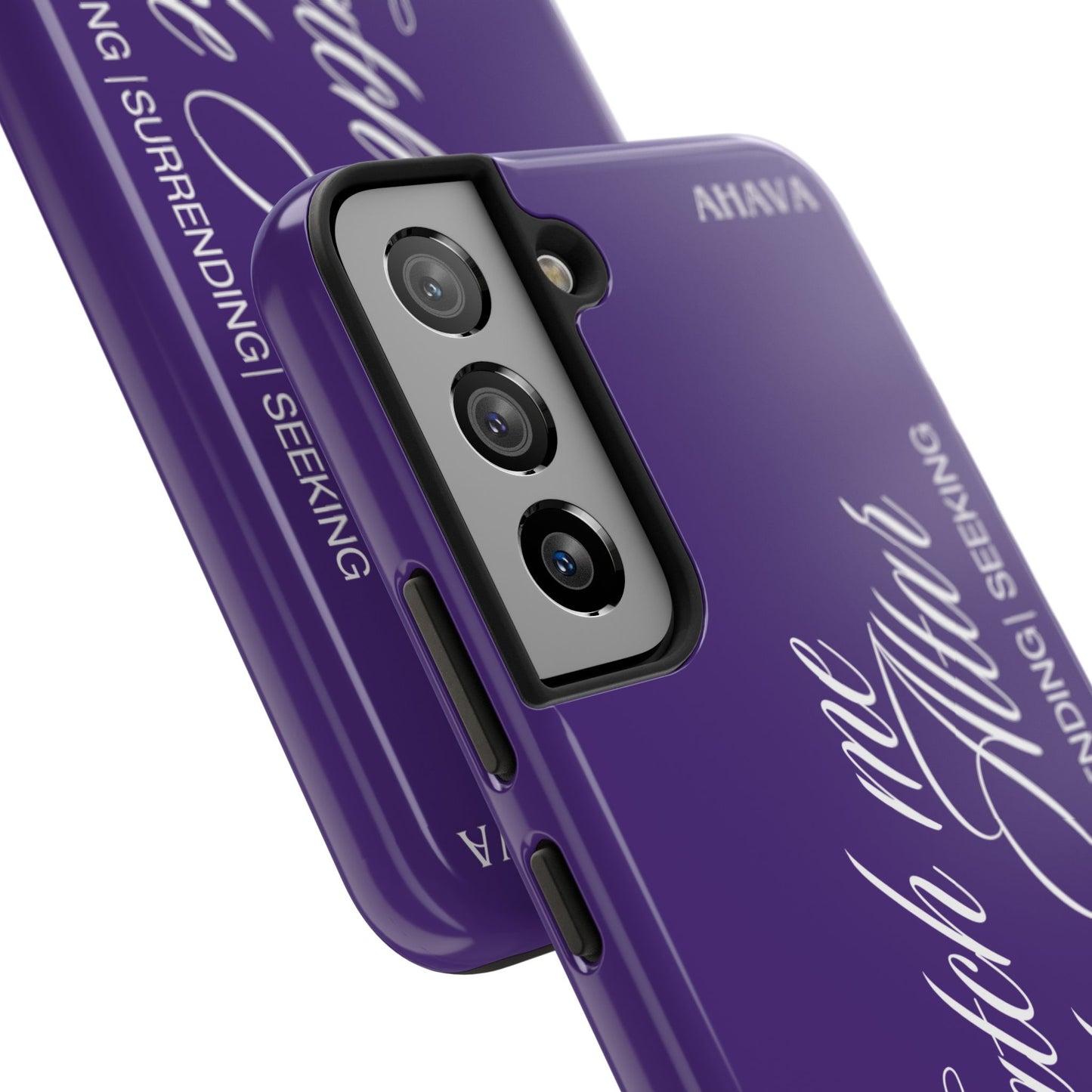 "Catch Me at the Altar" Purple Phone Case