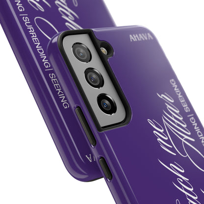 "Catch Me at the Altar" Purple Phone Case