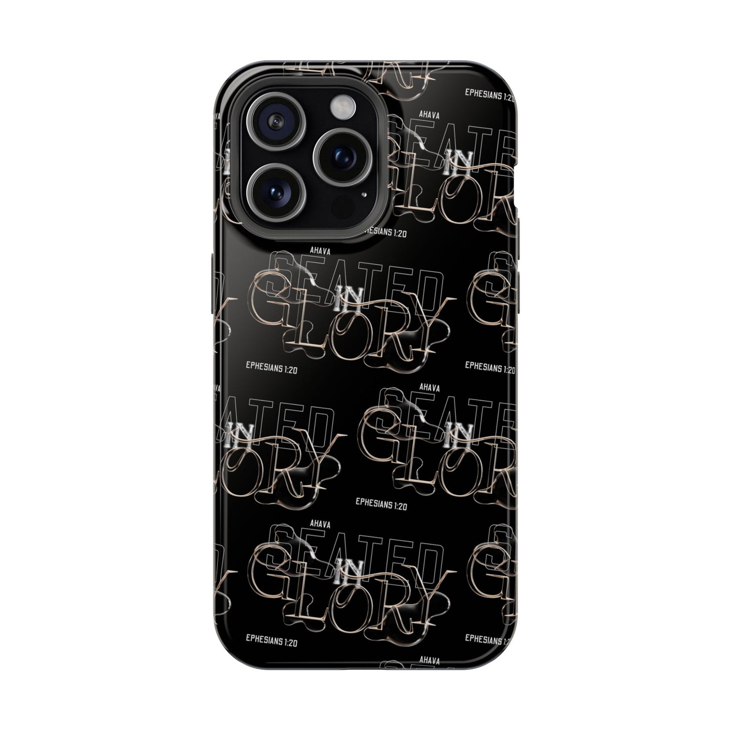 Seated in Glory Phone Case