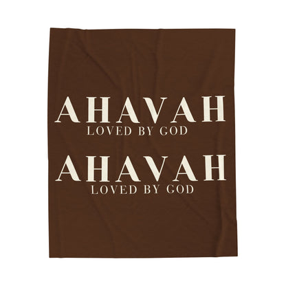 Ahavah Signature Blanket - Cocoa