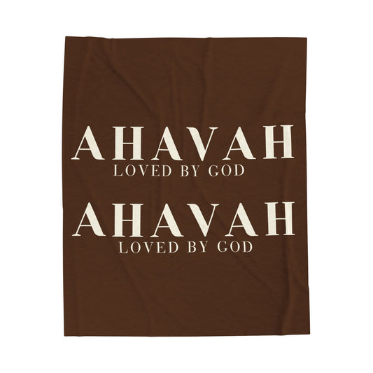 Ahavah Signature Blanket - Cocoa