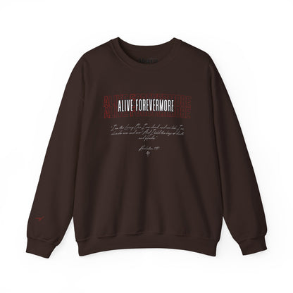 Alive Forevermore Sweatshirt – Revelation 1:18