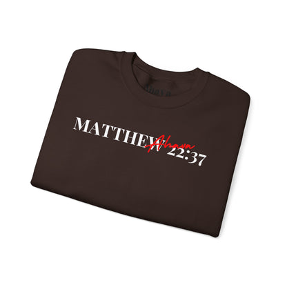 Lover of Christ Sweatshirt | Matthew 22:37
