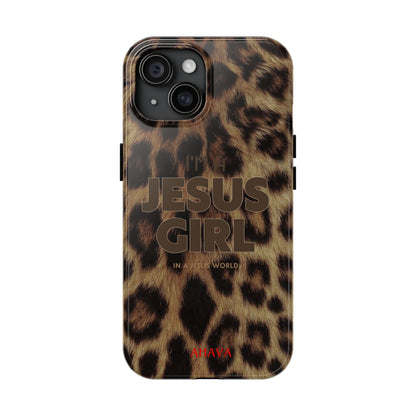 I'm a Jesus Girl Case - Leopard
