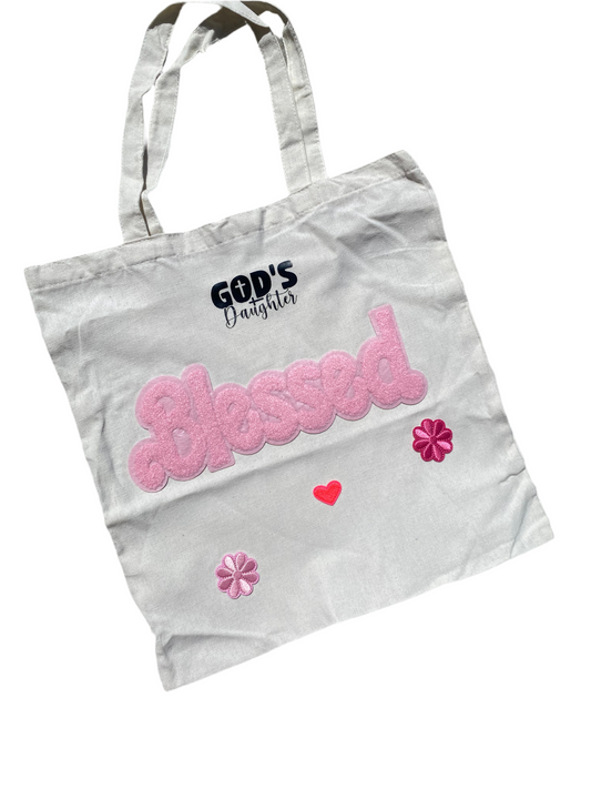 Pink Blessed Tote