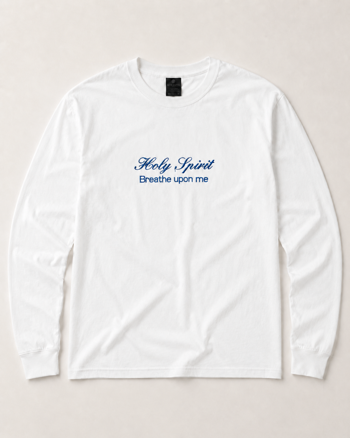 Holy Spirit Breathe Upon Me | Embroidery
