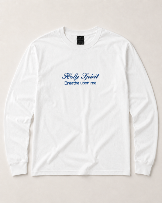 Holy Spirit Breathe Upon Me | Embroidery
