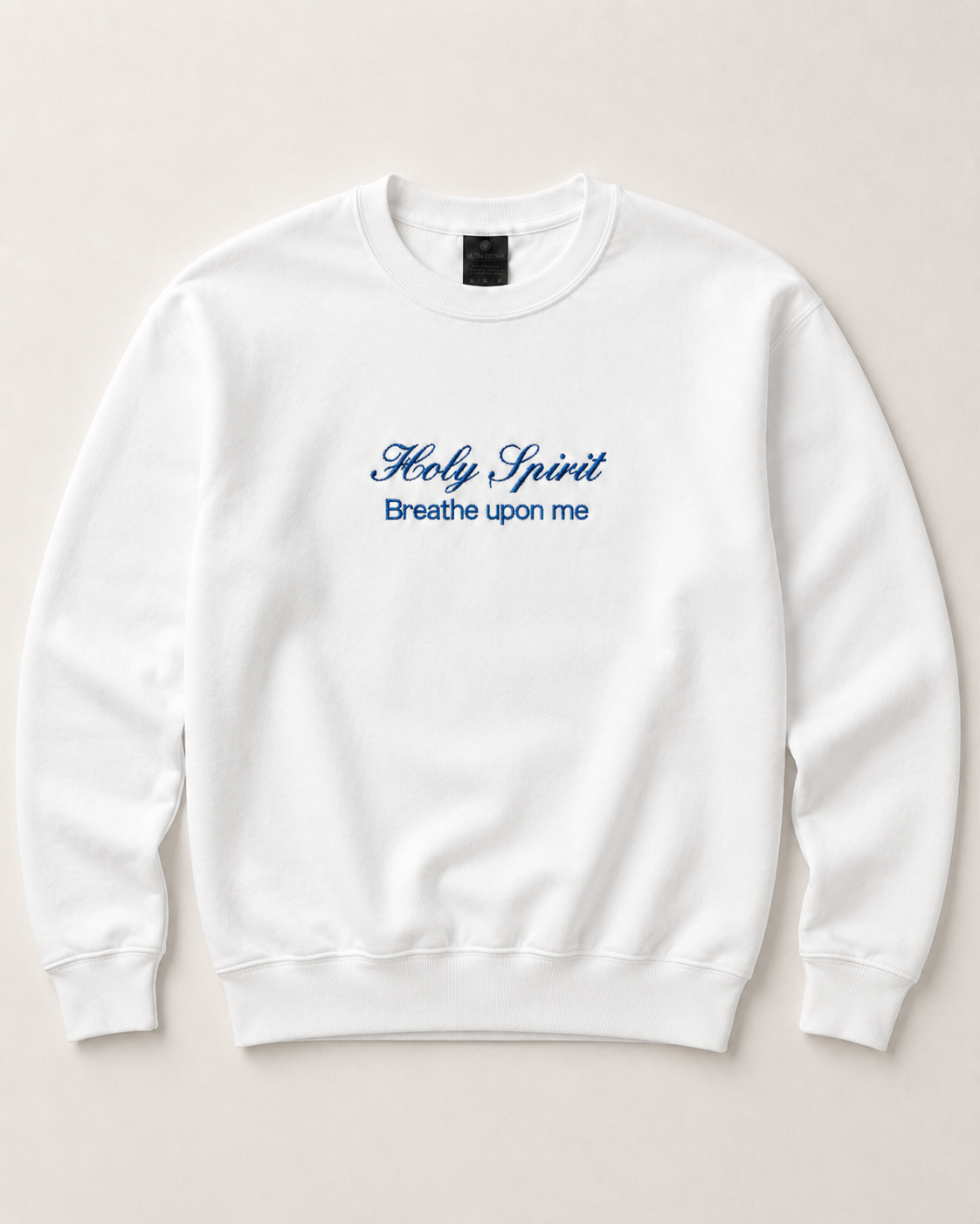 Holy Spirit Breathe Upon Me | Embroidery