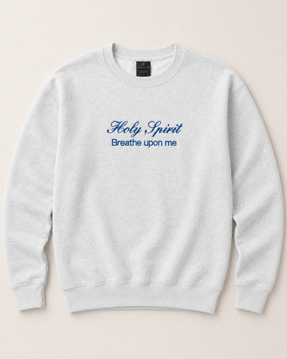 Holy Spirit Breathe Upon Me | Embroidery