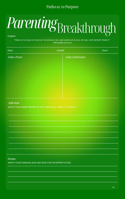 Pathway to Purpose: 30 Day Journal
