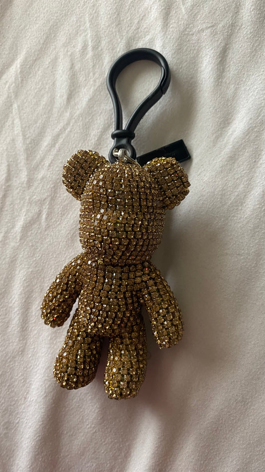 Bear | Gold | Keychain