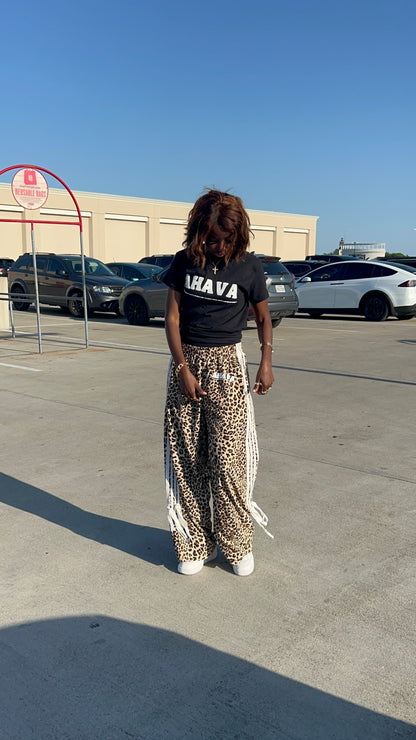 Ahava Leopard Bow Pants