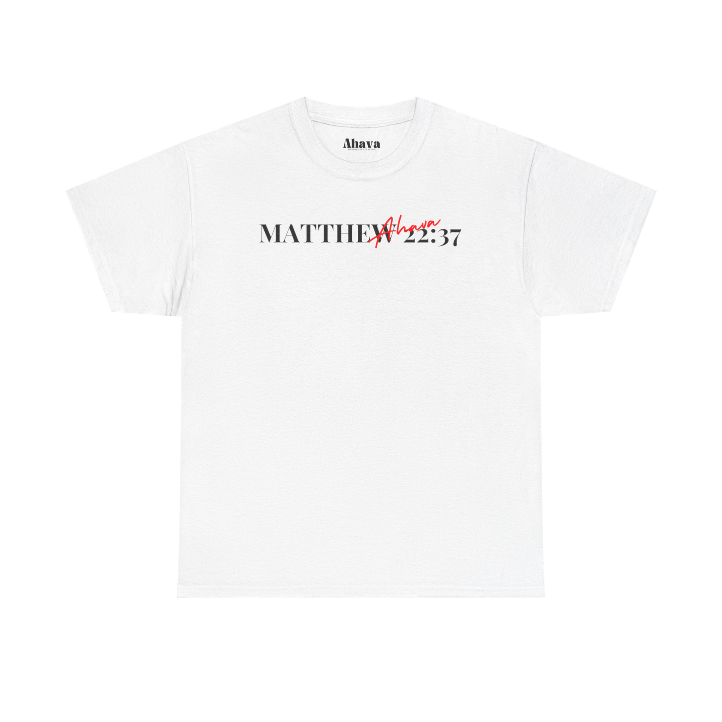 Lover of Christ : Matthew 22:37 Shirt (Pop Shop Pick Up)