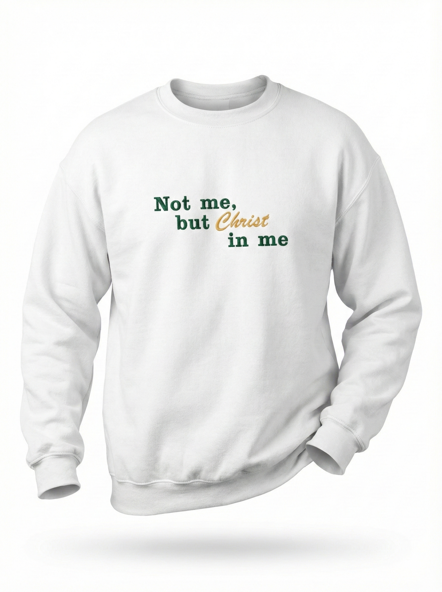 Not Me, but Christ in me Sweatshirt