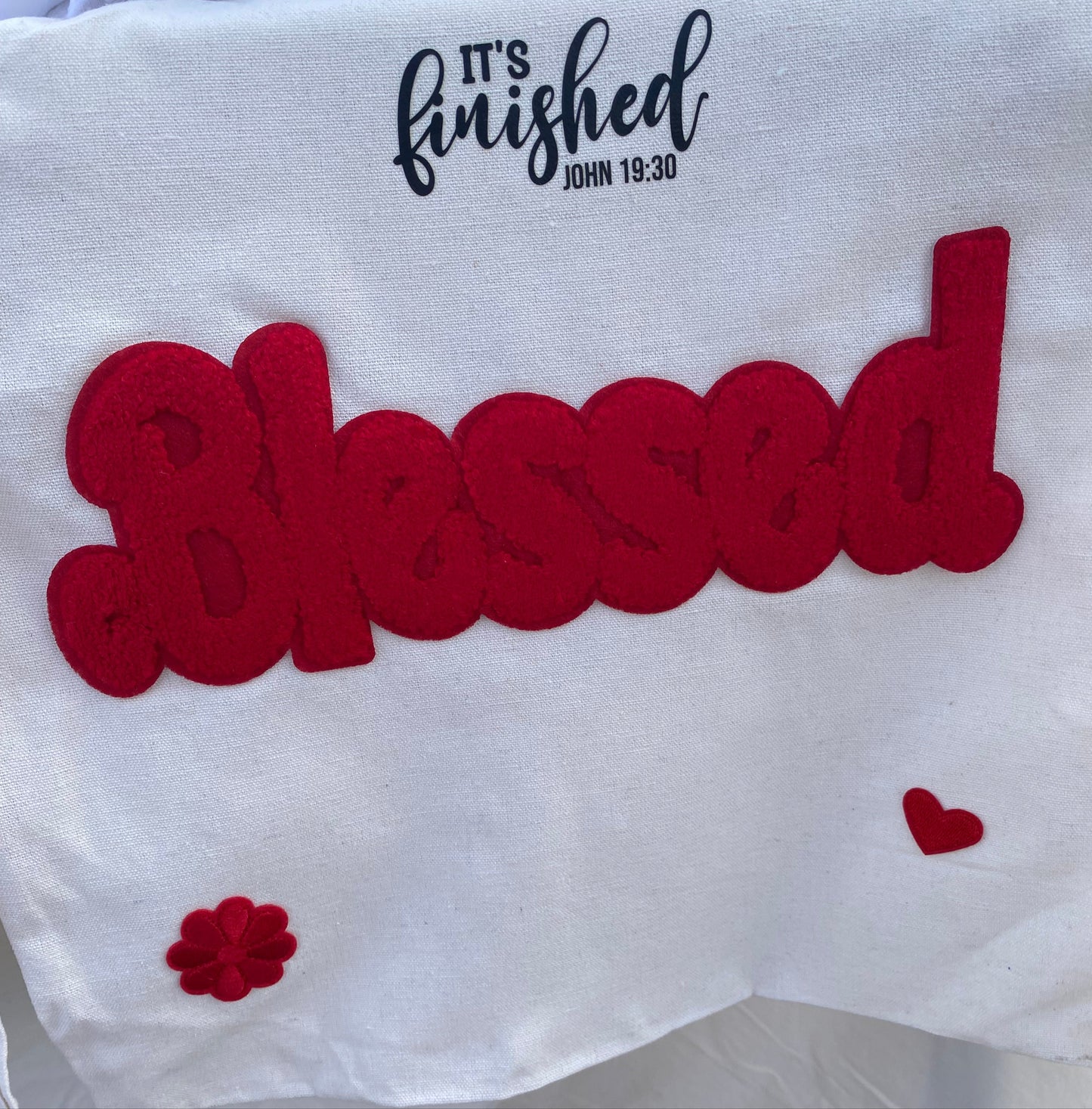 RED Blessed Tote