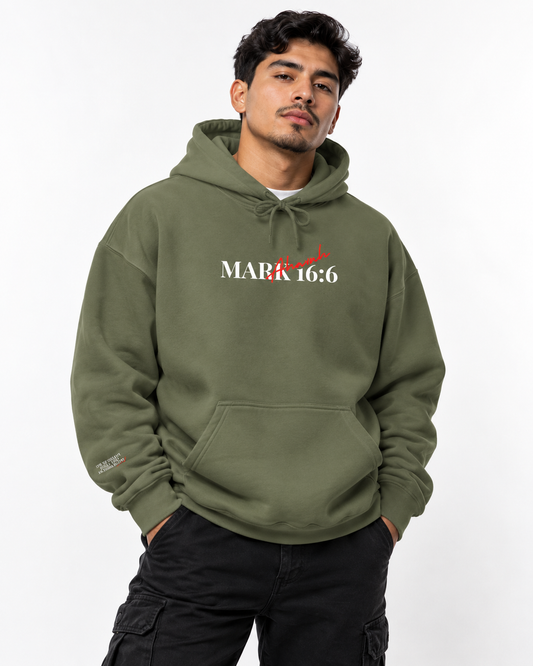 He is Risen | Mark 16:6 Hoodie