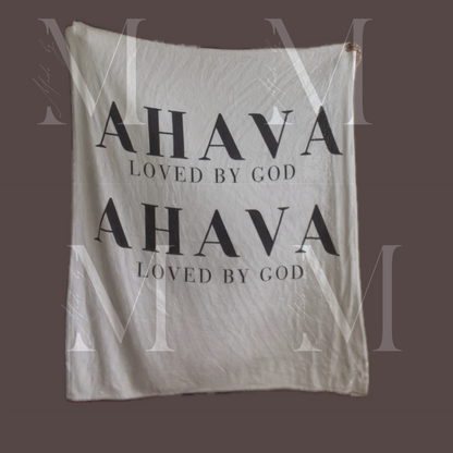 Ahava: Loved by God Blanket