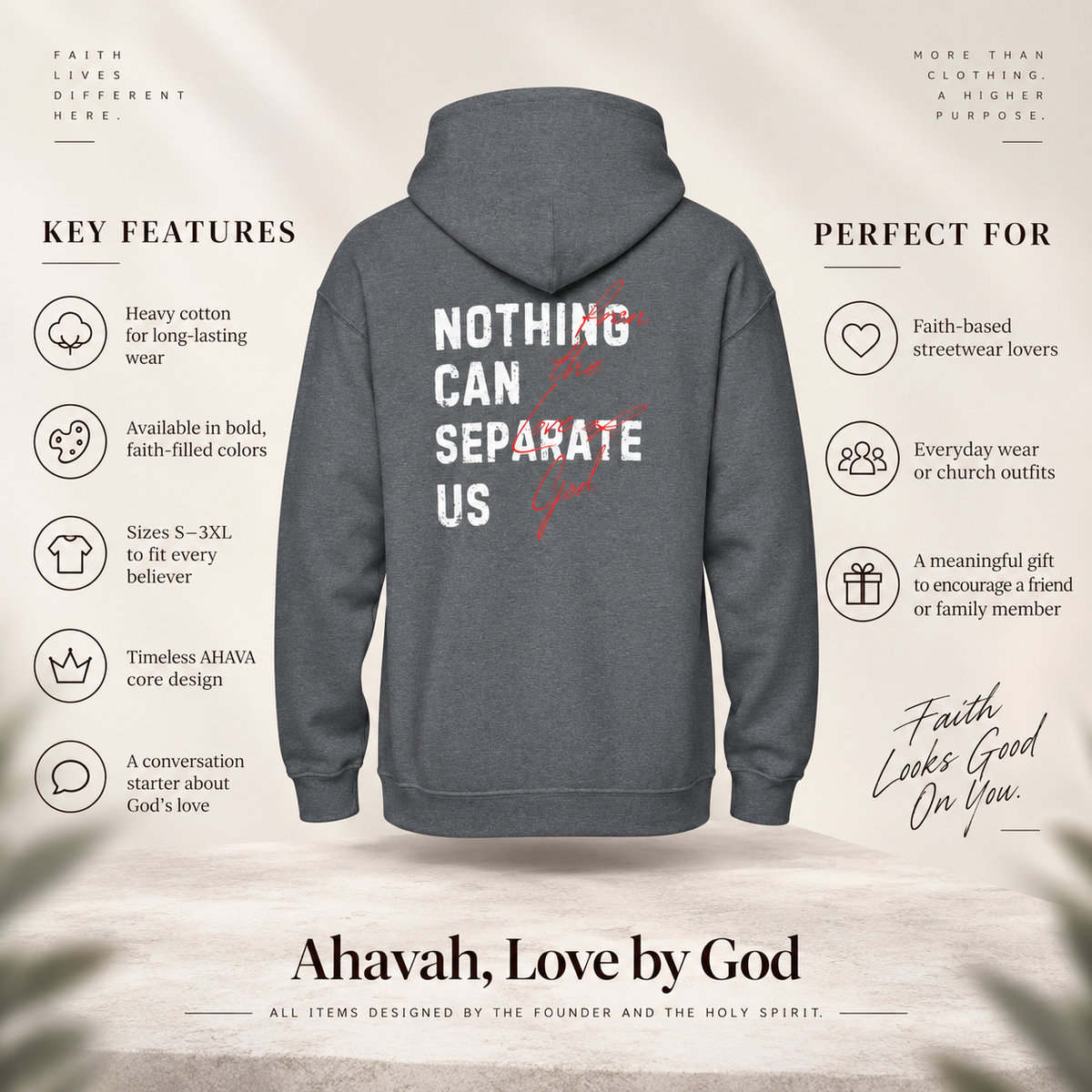 Hoodie features